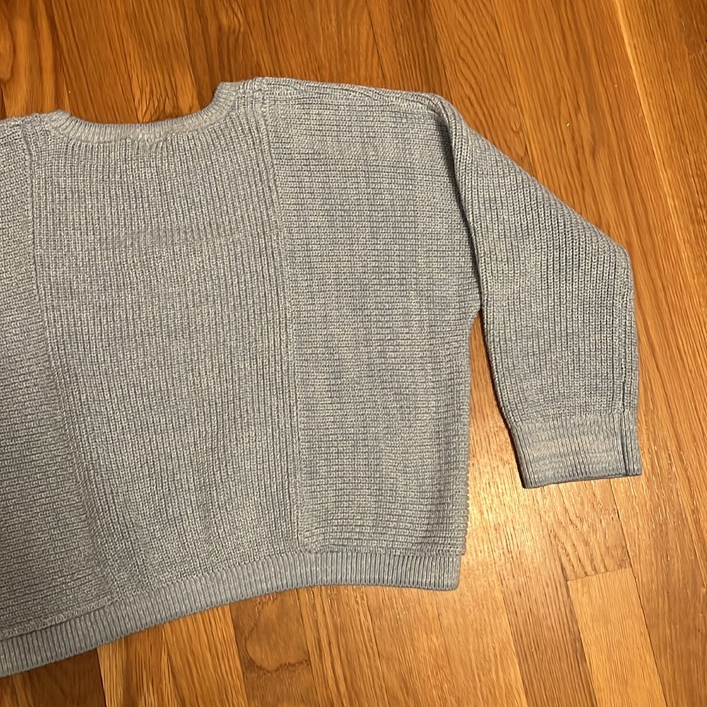 Topshop light blue Cropped sweater - Picture 8 of 9